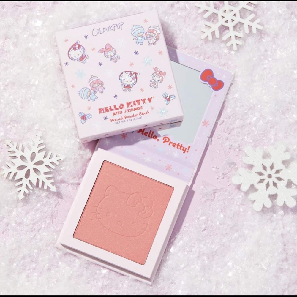 Colourpop x Hello Kitty & Friends Snow Much Fun Pressed Powder Blush Bundled Up